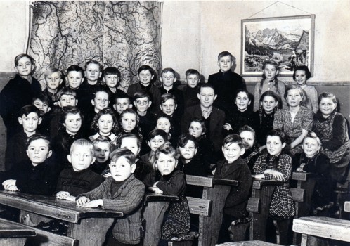 Schulklasse in Wielen